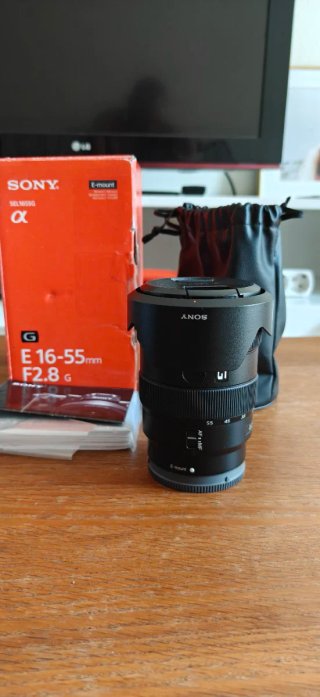 Objetivo Sony E SEL1655G APS-C 16-55mm f2.8 G