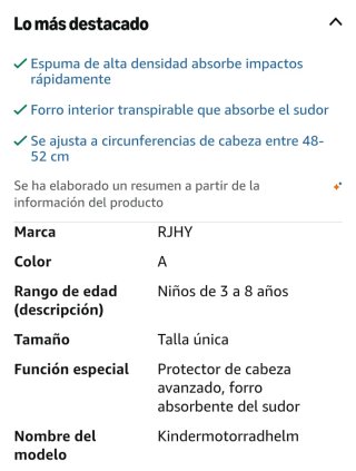 Casco Spiderman Niños 3-8 Años