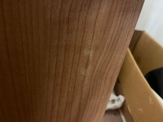 Escritorio y cajonera madera
