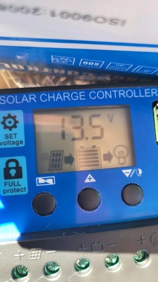 Kit solar 20w y batería upower 12ah todo nuevo