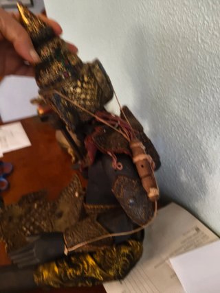 Marioneta Hindú de madera