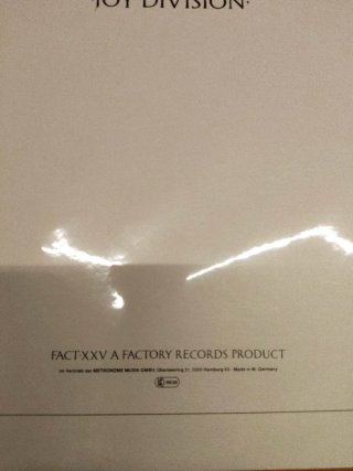 Joy Division LP Closer Reedición Alemana