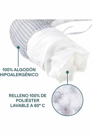 Cojín premamá y lactancia lunares