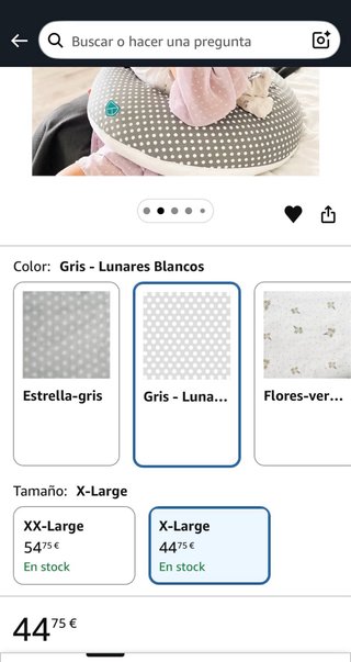 Cojín premamá y lactancia lunares