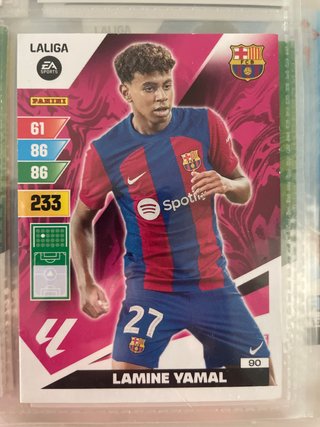 Carta Lamine Yamal Adrenalyn XL 23-24