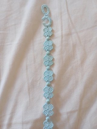 Braccialetto Cruciani Azzurro chiaro