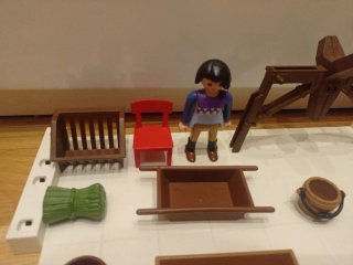 Lote Playmobil caballos y accesorios ZX