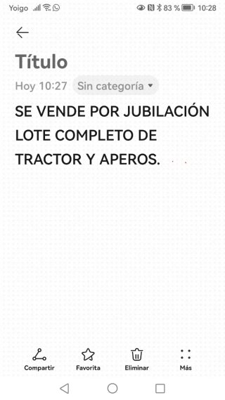 Tractor Lamborghini 775 F simple tracción por Jubi