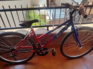 Bicicleta Montaña Supra HB Roja/Azul