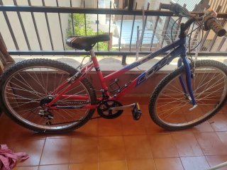 Bicicleta Montaña Supra HB Roja/Azul