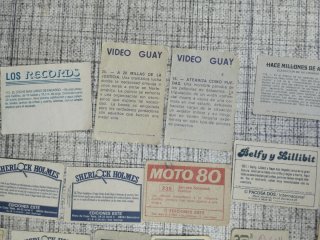 Lote 40 cromos vintage