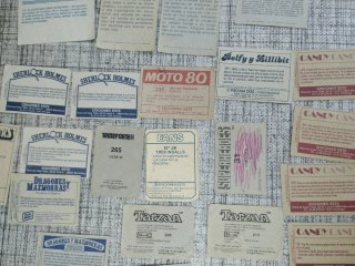 Lote 40 cromos vintage