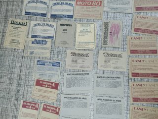 Lote 40 cromos vintage