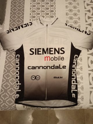 Maillot Ciclismo Siemens Cannondale talla m