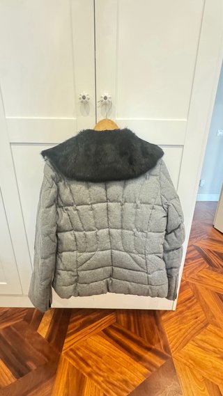 Preciosa chaqueta Blauer acolchada mujer gris