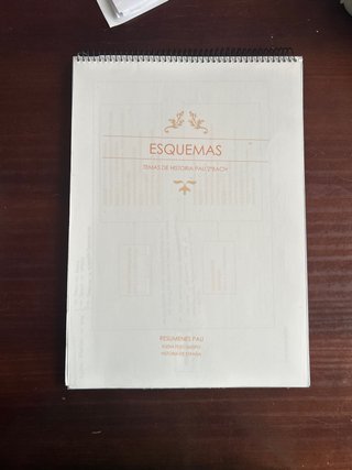 Esquemas Historia PAU 2ºBAC