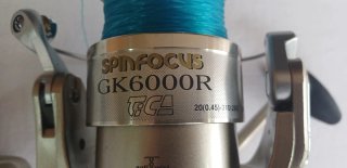 Carrete pesca Tica Spinfocus GK6000R