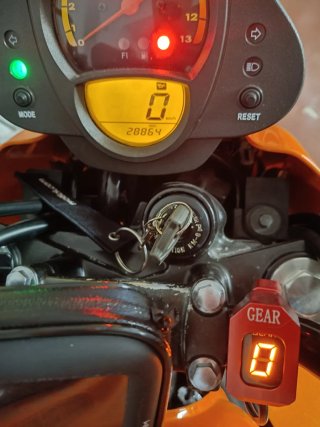 Kawasaki ER6N Naranja