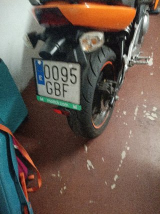 Kawasaki ER6N Naranja