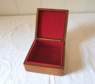 Scatola box cofanetto portaoggetti vintage XX sec.