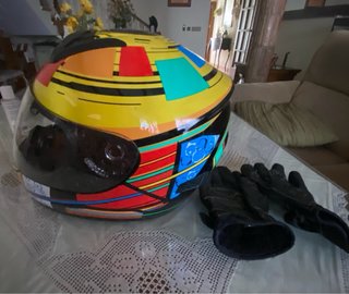 Casco Shiro Integral Niño Talla 52