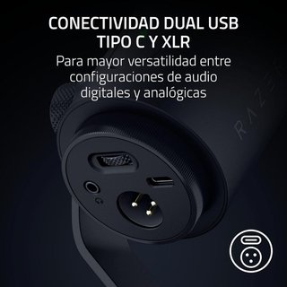 Micrófono USB-C/XLR Razer Seiren V3 Pro NUEVO