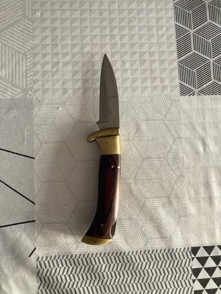 Navaja Albacete 9cm Hoja Funda Cuero