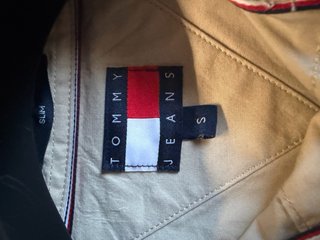 Camisa Tommy Jeans Beige Talla S