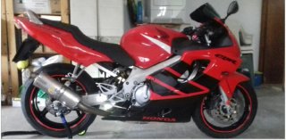 Honda CBR 600 F4i Roja y Negra
