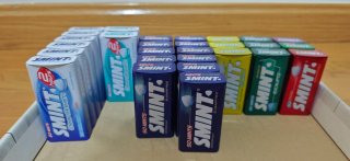 Cajas metálicas Smint (varios sabores)