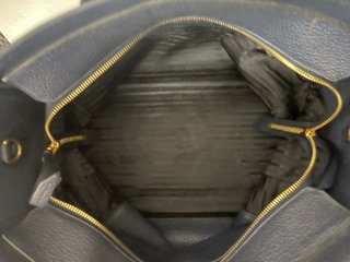 Bolso Tote Prada Azul Marino (Auténtico)
