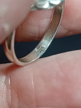 Anillo Plata Ley Malaquita