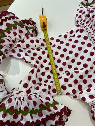 Sn3 Traje de flamenca lunares