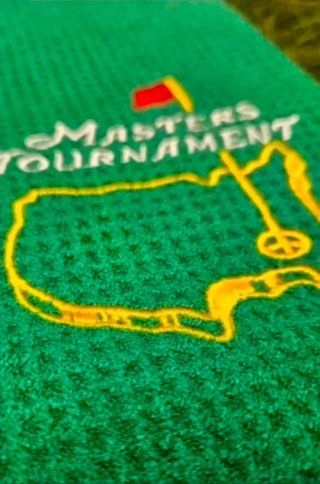 Pack toalla y marcabolas Masters de Augusta