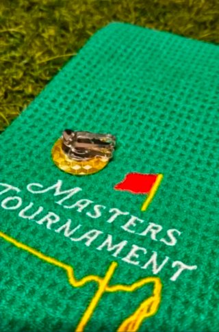 Pack toalla y marcabolas Masters de Augusta