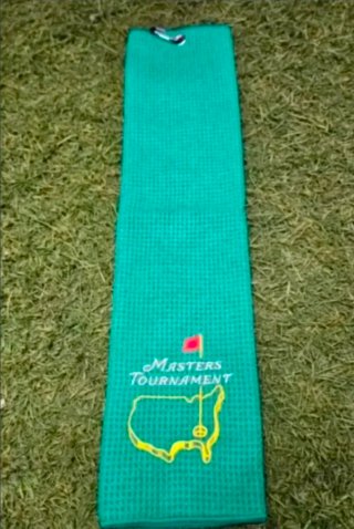 Pack toalla y marcabolas Masters de Augusta