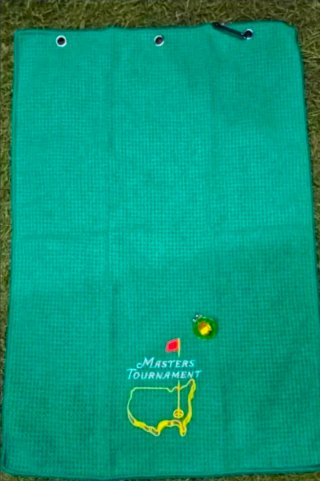Pack toalla y marcabolas Masters de Augusta
