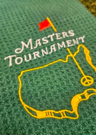 Pack toalla y marcabolas Masters de Augusta