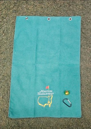 Pack toalla y marcabolas Masters de Augusta
