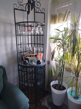 Mesa de Jantar Vidro e Base Mármore