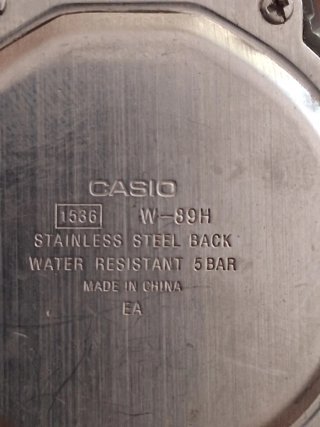 Reloj Casio Illuminator WR 50M