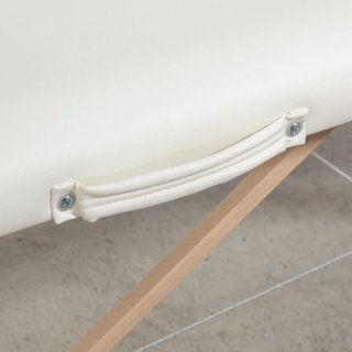 Cama Masaje Plegable Portátil Blanca