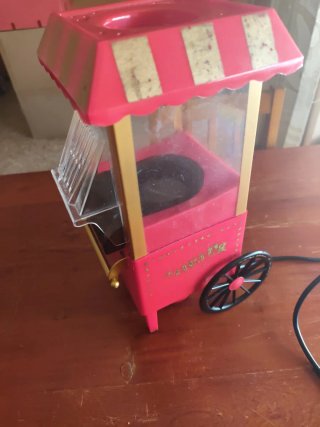 Máquina de palomitas carrito retro