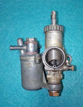 Carburador Dellorto UBF 24.
