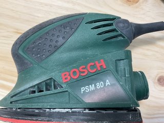 Lijadora Bosch PSM 80 A + Lijas