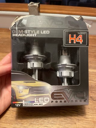 LED H4 EVO Performance Faros 12V