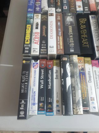 Lote Películas VHS Coleccionistas