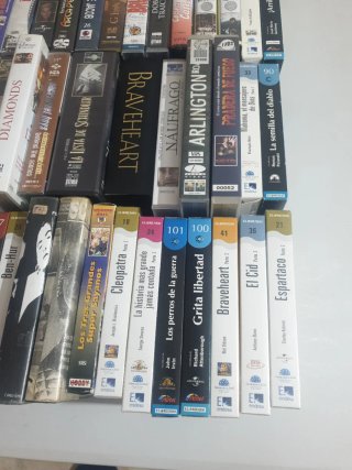 Lote Películas VHS Coleccionistas