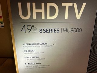 Televisor 49’ Samsung MU8000 Negro