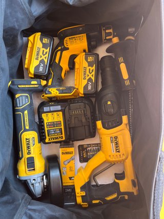 Bolso DeWalt Pladur Taladro y Amoladora